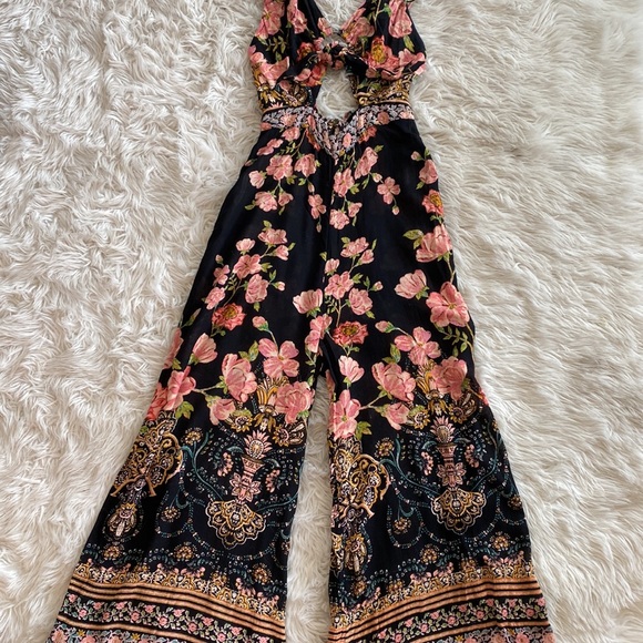 Free People Sundown Floral Jumpsuit - Picture 12 of 15